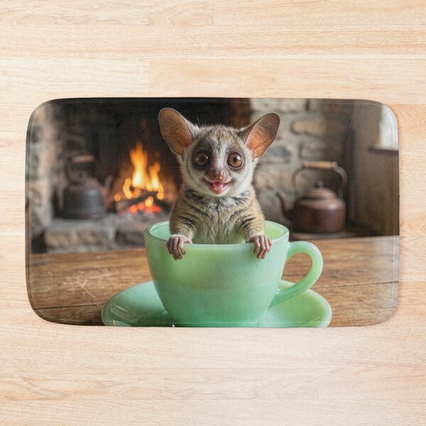Item preview, Bush Baby in a Tea Cup designed and sold by Tridentulus.