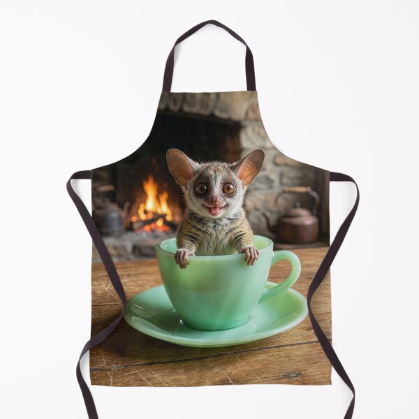 Item preview, Bush Baby in a Tea Cup designed and sold by Tridentulus.