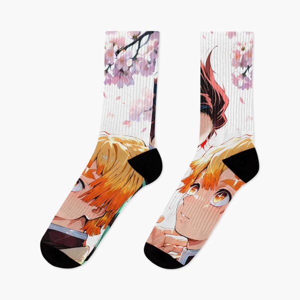 Item preview, Zenitsu Agatsuma Demon Slayer Dramatic Duo Spring Portrait designed and sold by mildaclairmo.