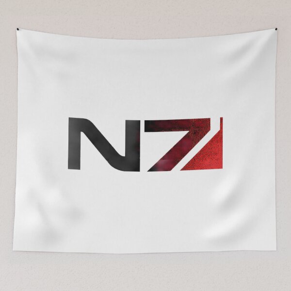 Item preview, Mass Effect N7 Distressed Logo designed and sold by kamaauladp.
