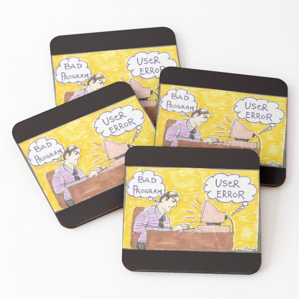 Item preview, Bad Program or User Error? designed and sold by ROSENDE ART HOUSE.