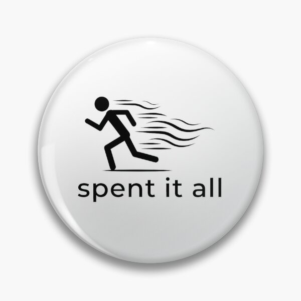 Item preview, Spent It All Funny Meme Minimalist  designed and sold by Pollock.