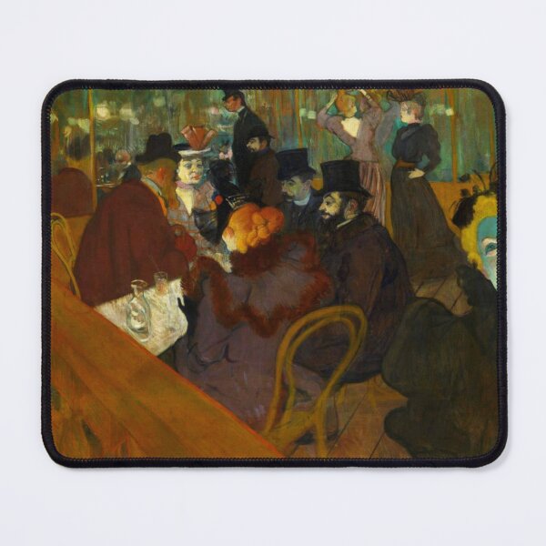 Item preview, Post-Impressionist Painting Vintage Paris Cafe Scene for Fine Art Lovers designed and sold by RickE.