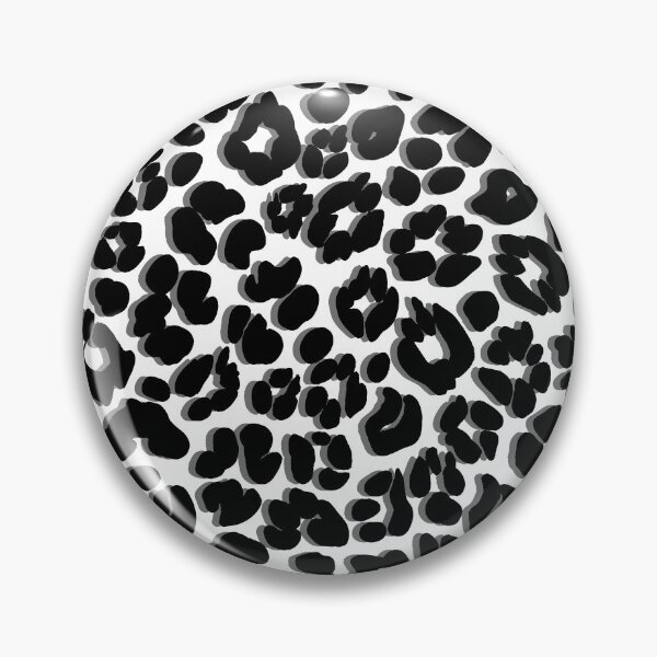 Item preview, synth leopard gray black designed and sold by quinnhopp.