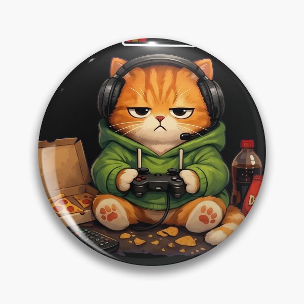 Item preview, Leave Me Alone Gamer Cat T-shirt | Introvert Gaming Cat w/ Controller & Snacks | Low Battery Mode Tee Shirt designed and sold by OlyvieArt.