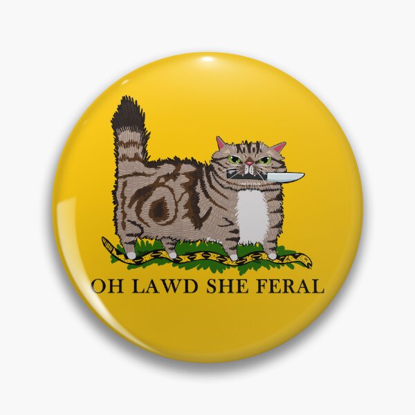 Item preview, Oh Lawd She Feral Brown Tabby designed and sold by KilkennyCat Art.