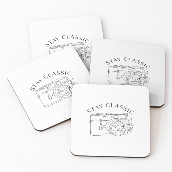 Item preview, Stay Classic Minimalist Vintage Camera Old School Retro designed and sold by Aura.Prints.