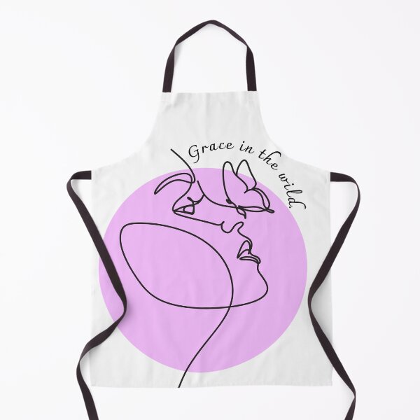Item preview, Grace in the Wild - Minimalist Line Art Woman & Butterfly designed and sold by AuraLoft.