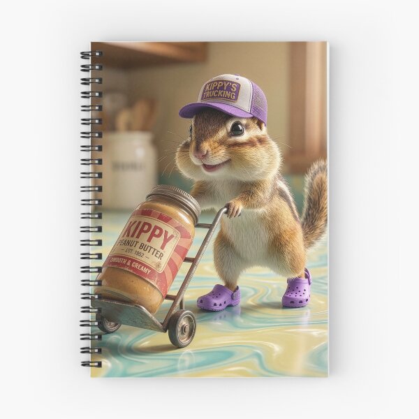 Item preview, Chipmunk Delivers a Jar of Peanut Butter designed and sold by Tridentulus.