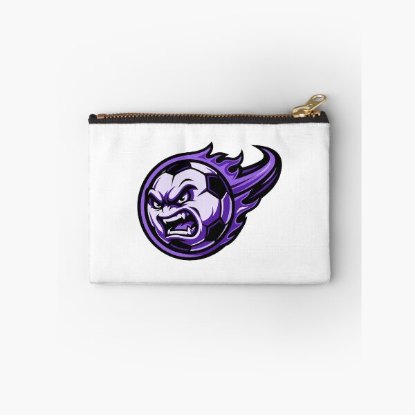 Item preview, Flaming Soccer Ball - Purple designed and sold by Kevin Nelson.