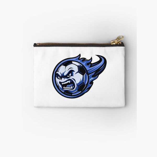 Item preview, Flaming Soccer Ball - Blue designed and sold by Kevin Nelson.