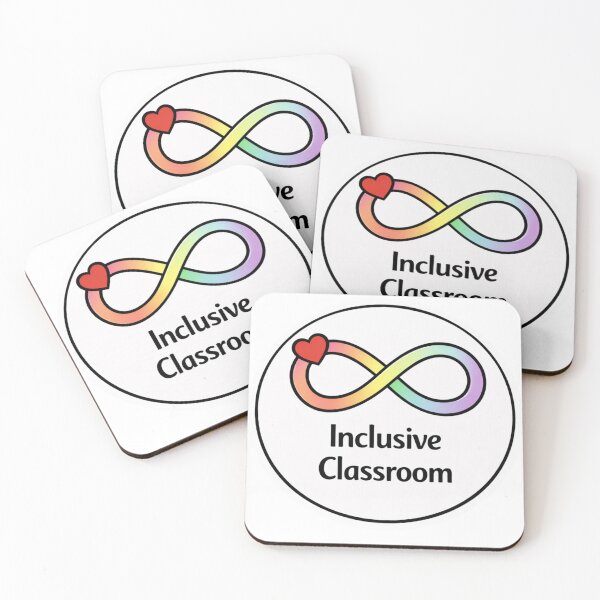 Item preview, Inclusive Classroom Rainbow Infinity Neurodiversity Teacher Special Education Inclusion Symbol designed and sold by SirensSageStone.