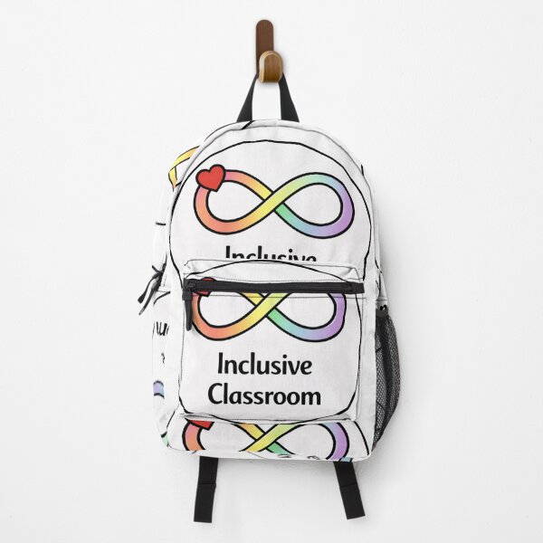 Item preview, Inclusive Classroom Rainbow Infinity Neurodiversity Teacher Special Education Inclusion Symbol designed and sold by SirensSageStone.