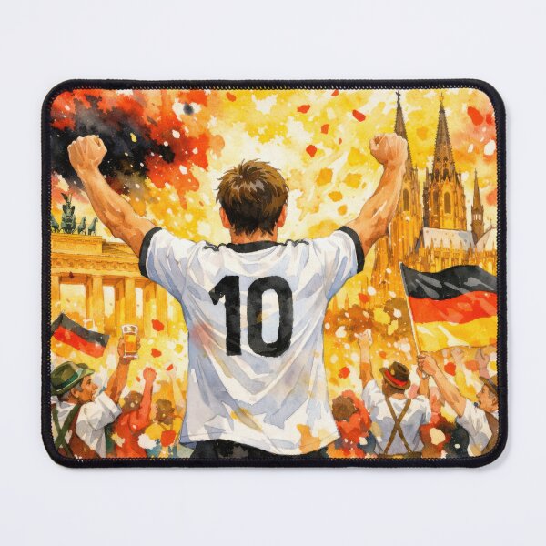 Item preview, Victorious Celebration in Germany Soccer Vibes designed and sold by BrickByDream.