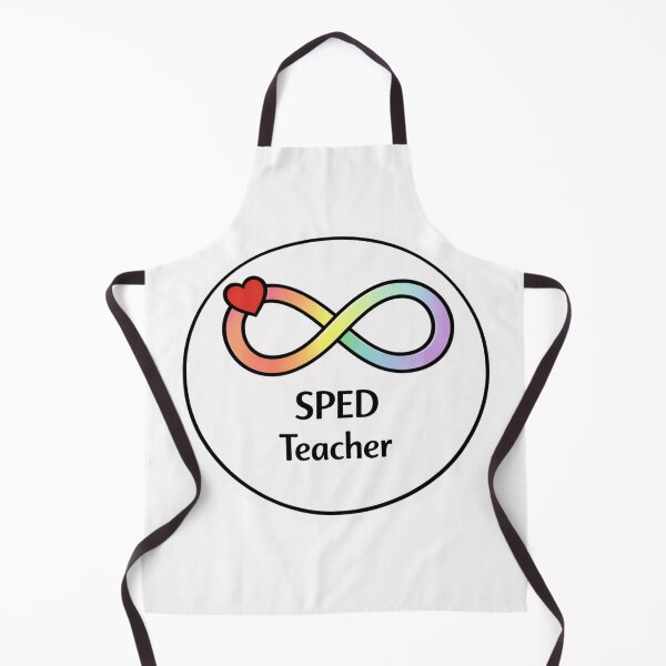 Item preview, SPED Teacher Rainbow Infinity Neurodiversity Special Education Inclusion Symbol Gift designed and sold by SirensSageStone.