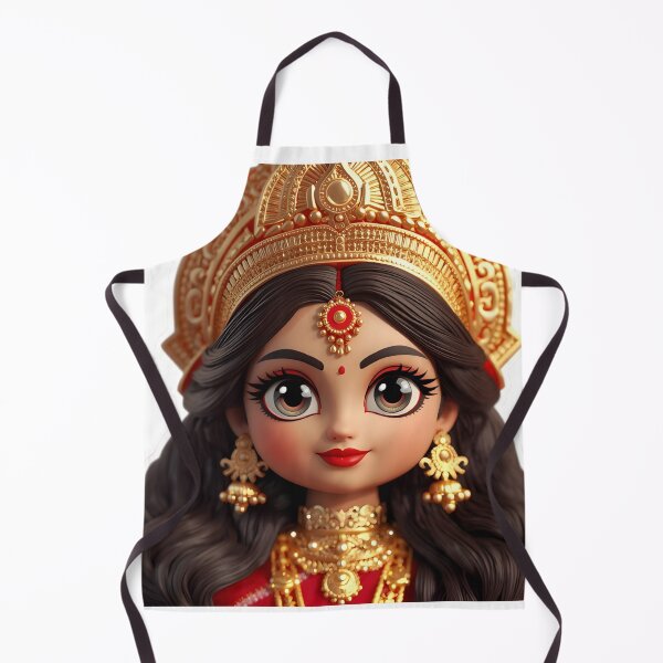 Item preview, Navratri Goddess Durga Sticker designed and sold by Teewave-Ashish.
