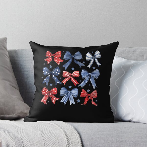 Item preview, 4th of July America Patriotic Bow Ribbon designed and sold by Boutkimaewab.