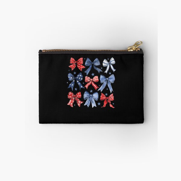 Item preview, 4th of July America Patriotic Bow Ribbon designed and sold by Boutkimaewab.