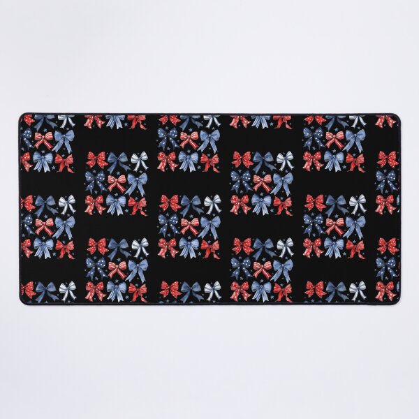 Item preview, 4th of July America Patriotic Bow Ribbon designed and sold by Boutkimaewab.