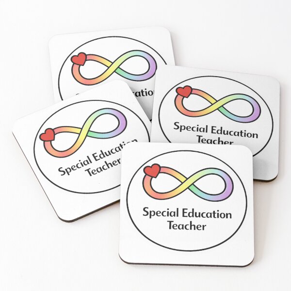 Item preview, Special Education Teacher Rainbow Infinity Neurodiversity Inclusion Autism Symbol Gift designed and sold by SirensSageStone.