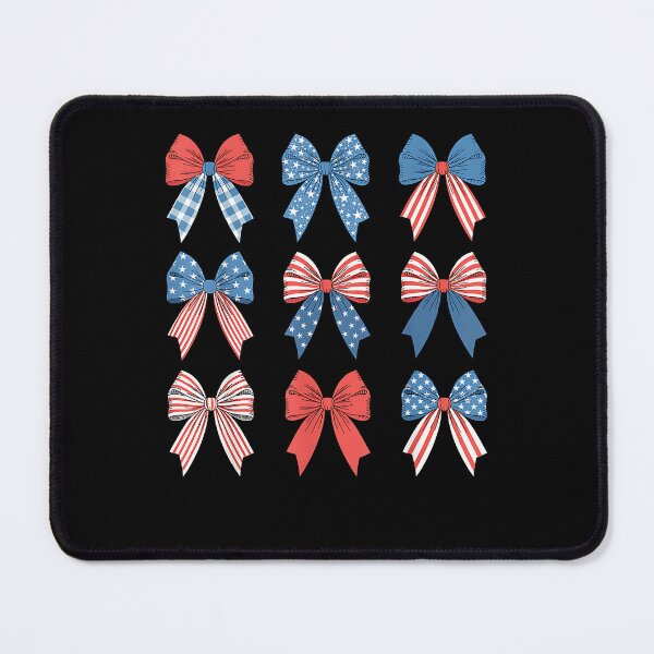 Item preview, Cute 4th of July Red White and Blue American Coquette Bows designed and sold by Boutkimaewab.