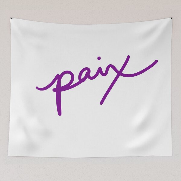 Item preview, Peace in French  designed and sold by abeink.