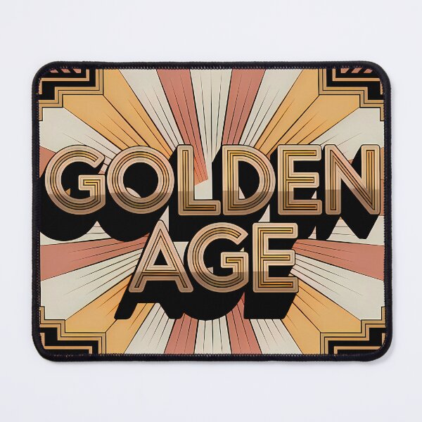 Item preview, Golden Age Art Deco Retro Typography Poster designed and sold by Common-Standard.