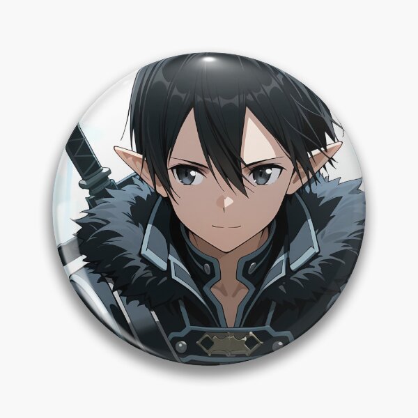 Item preview, Kirito Sword Art Online Forest Elf Portrait designed and sold by 108Recordings.