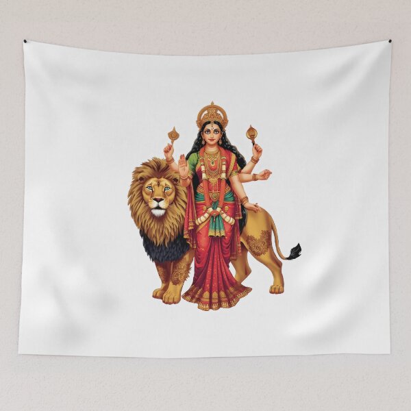 Item preview, Navratri Kalash & Diya Sticker   designed and sold by Teewave-Ashish.