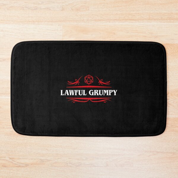Item preview, Lawful Grumpy Tabletop RPG Alignment Meme designed and sold by wswrnyhj65.