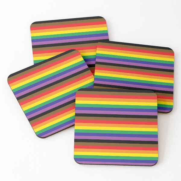 Item preview, Rainbow Flag (Thick Stripes) designed and sold by dopaminebrand.