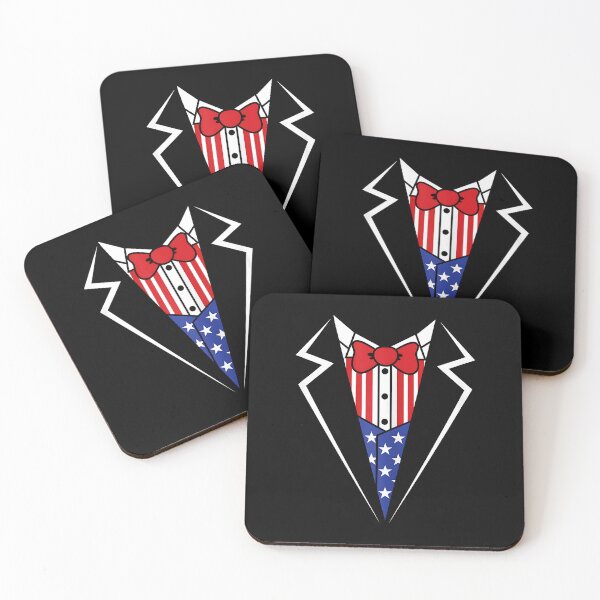 Item preview, American Flag Tuxedo Bow Tie 4th of July USA Merica Gift designed and sold by Boutkimaewab.