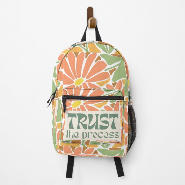 Item preview, Trust the Process Affirmation Art, minimalist flower art designed and sold by Art by Kristie.