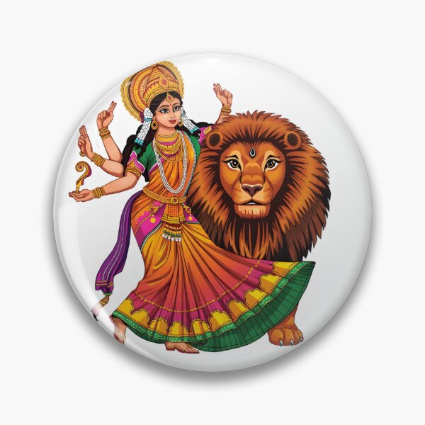 Item preview, Navratri Mandala Design Sticker designed and sold by Teewave-Ashish.