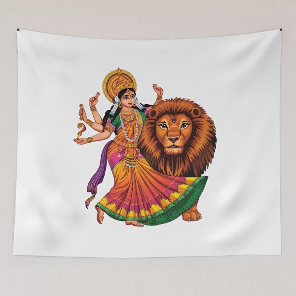 Item preview, Navratri Mandala Design Sticker designed and sold by Teewave-Ashish.