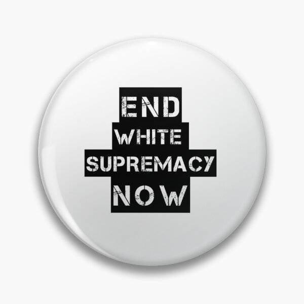 Item preview, End White Supremacy Equal Rights Poster designed and sold by wswrnyhj65.