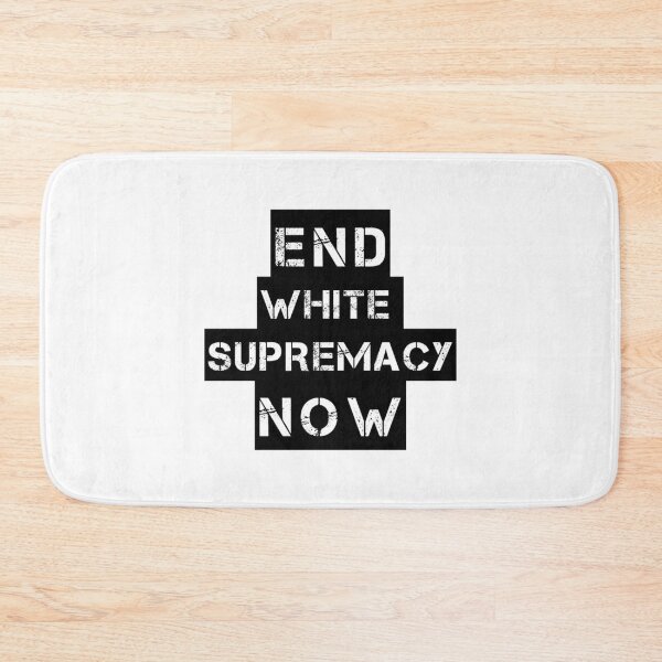 Item preview, End White Supremacy Equal Rights Poster designed and sold by wswrnyhj65.