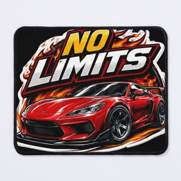 Item preview, ​No Limits Racing Car Sports Art designed and sold by Super beautiful art.