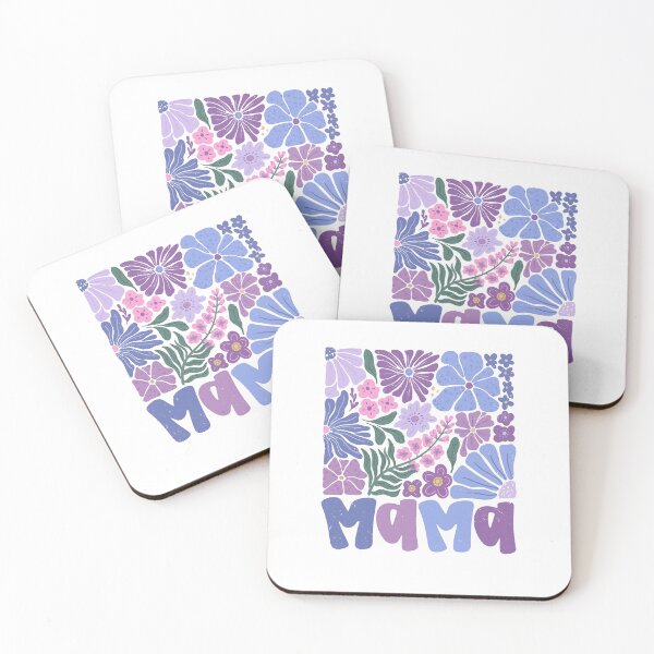 Item preview, Mama Purple Floral designed and sold by Szekeresrenato.
