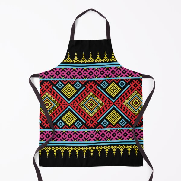 Item preview, Colorful Geometric Tribal Pattern Border designed and sold by PowerAntShop.