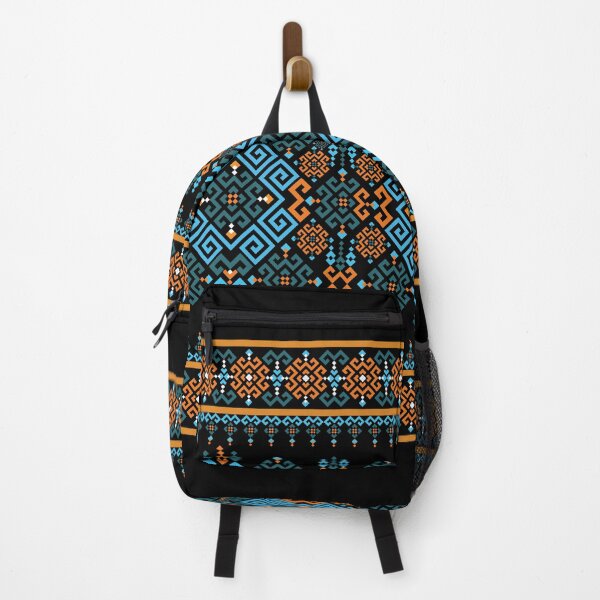 Item preview, Intricate Geometric Ethnic Textile Pattern designed and sold by PowerAntShop.