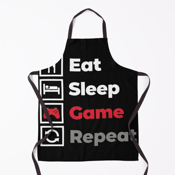 Item preview, Gaming T-Shirt – Eat Sleep Game Repeat Organic Cotton Unisex Gamer Tee designed and sold by OlyvieArt.