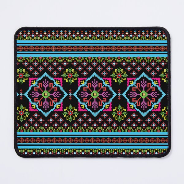 Item preview, Colorful Ethnic Floral Geometric Pattern designed and sold by PowerAntShop.
