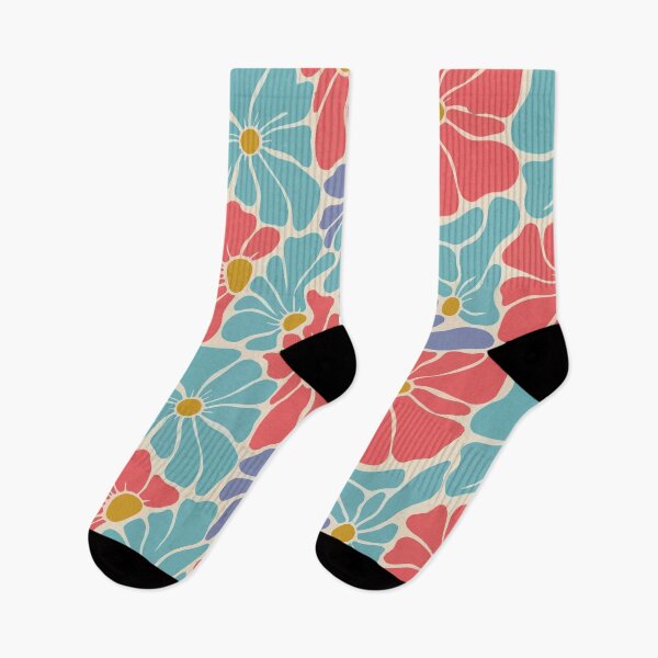 Item preview, Retro 70s Groovy Floral Pattern - Boho Flower Power Aesthetic designed and sold by Far Out Goods.