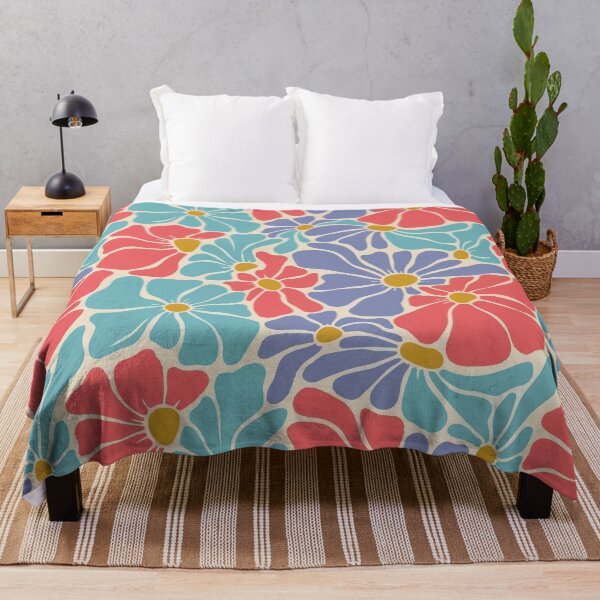 Item preview, Retro 70s Groovy Floral Pattern - Boho Flower Power Aesthetic designed and sold by Far Out Goods.