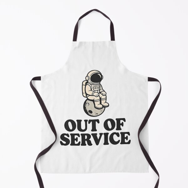 Item preview, Out Of Service Astronaut - Funny Minimal Space Design designed and sold by Echo-Draw.