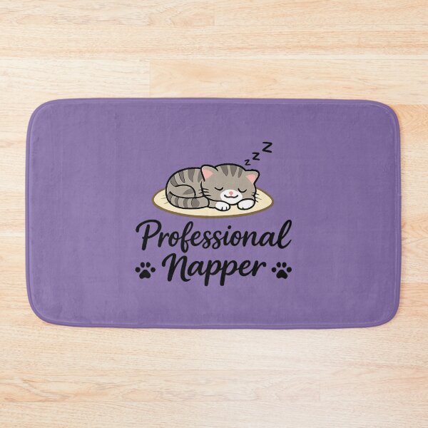 Item preview, Professional Napper Sleeping Cat Design – Funny Cosy Cat Humour designed and sold by DesignHouse07.