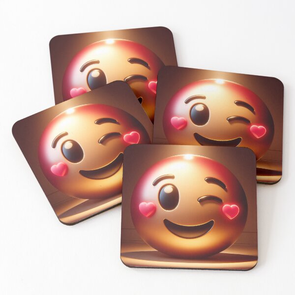 Item preview, Winking Emoji designed and sold by GalleryBrisArt.