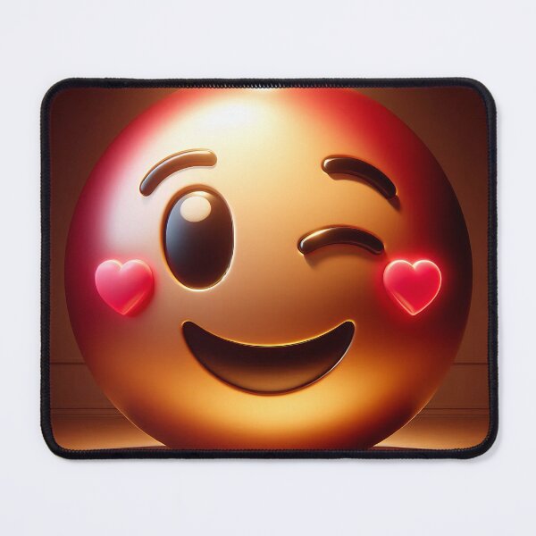 Item preview, Winking Emoji designed and sold by GalleryBrisArt.