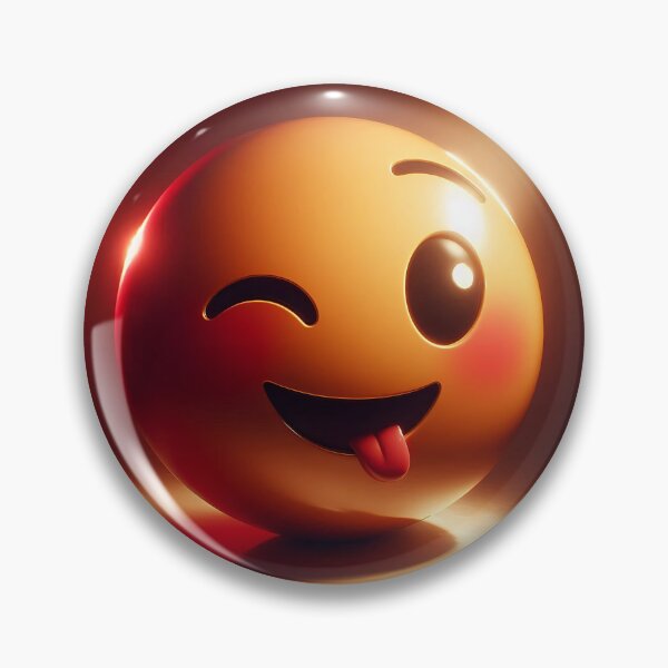 Item preview, Winking Emoji designed and sold by GalleryBrisArt.